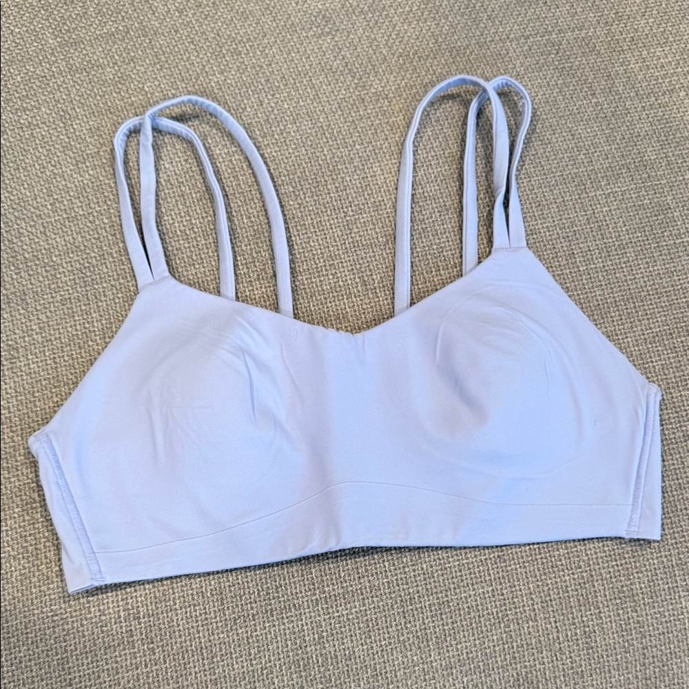 Lululemon Women's Light Purple Sports Bra Size 32 B